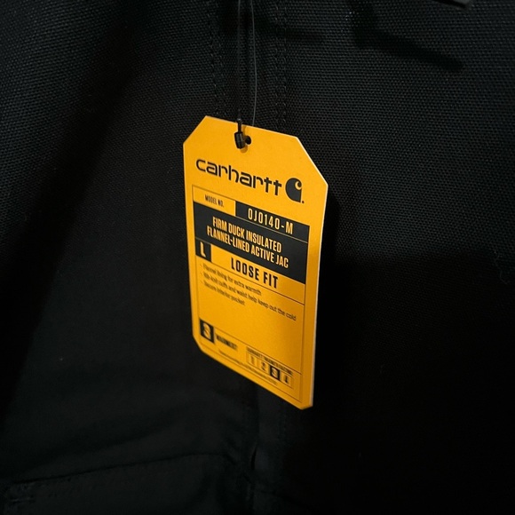 Carhartt Men’s 2xl OJ0140-M Black Jacket - Picture 3 of 7